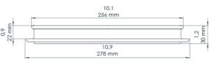 Kajak Sport Hatch Rim 24 Dimensions