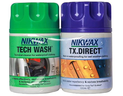 Nikwax Tech Wash and TX.Direct Wash In Combo