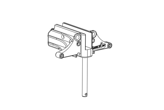 Replacement Head for a Kajak Sport Navigator Rudder with an 85mm Pin